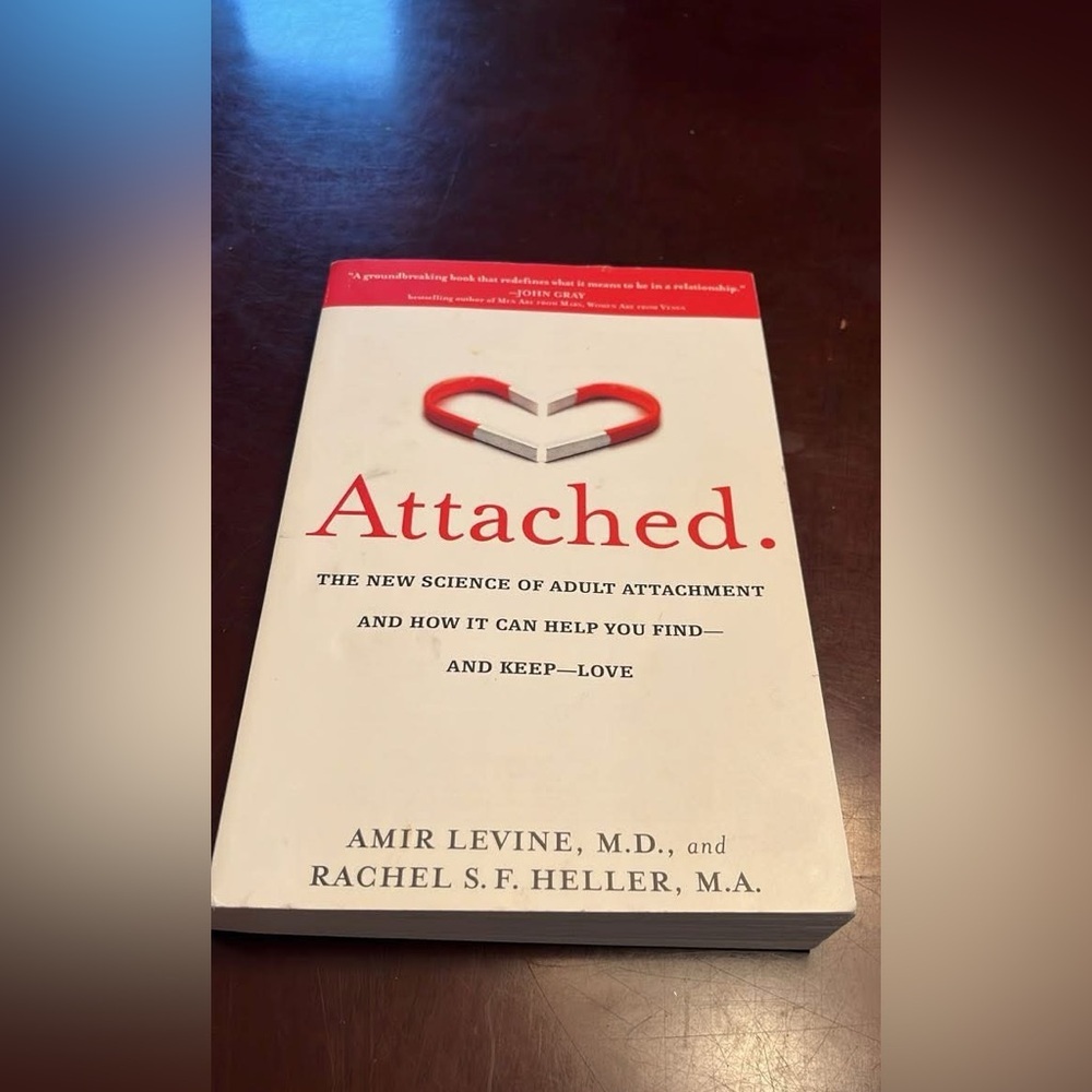 Attached book about attachment styles​